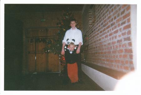 moi et mon frére a noel